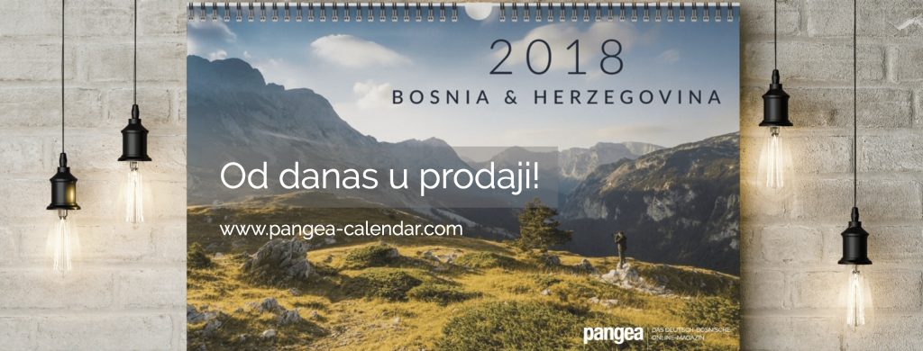 Zidni kalendar “Bosna i Hercegovina 2018” od danas u prodaji!